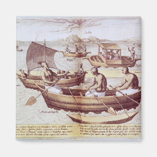Boats in Goa Magnet