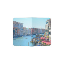 Boats in the Canals of Venice Italy