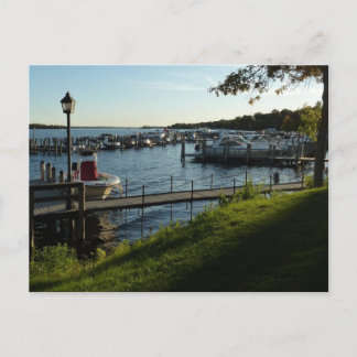 Boats in Wayzata Postcard