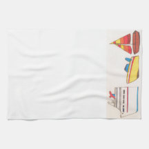 Boats! Kitchen Towel