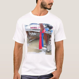 Boats On The Beach   Phi Phi Islands, Thailand T-Shirt