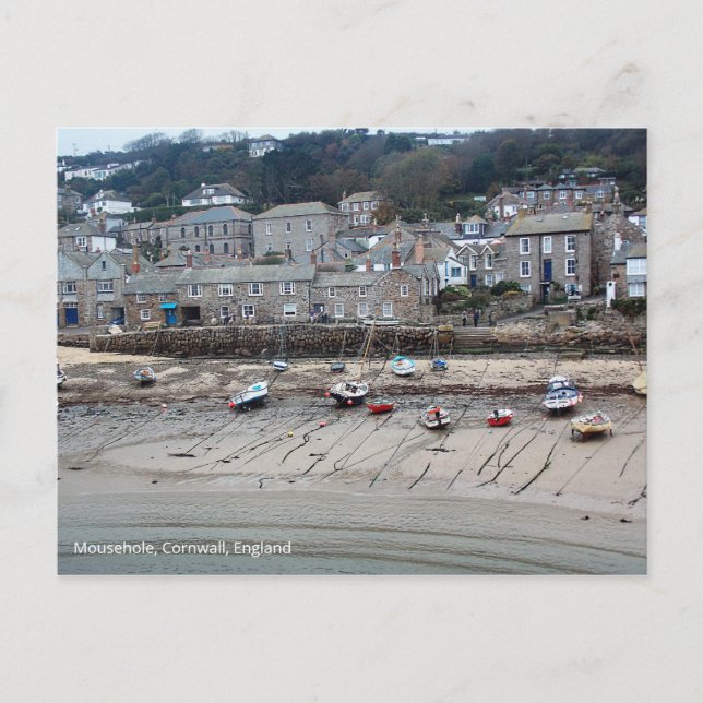 Boats on the Beach Postcard (Front)