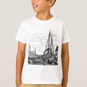 boats on the sea T-Shirt