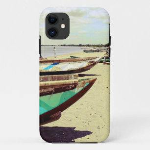 Boats on Tropical Beach Case-Mate iPhone Case