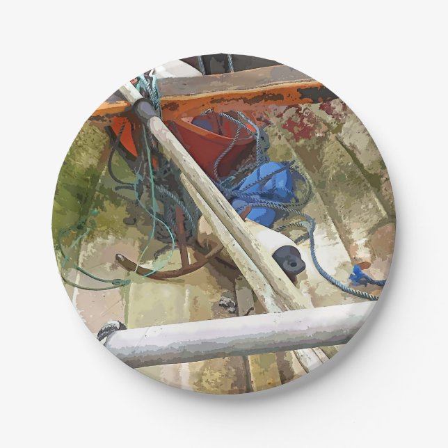 BOATS PAPER PLATE (Front)