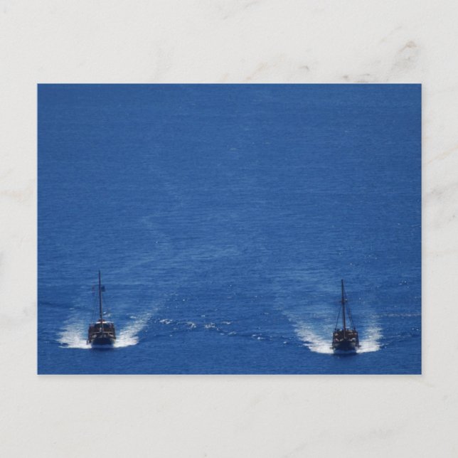 Boats Postcard (Front)