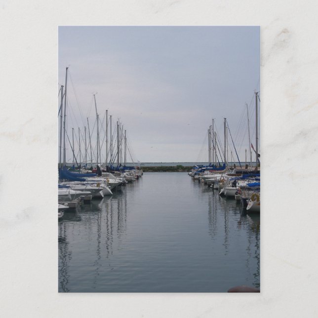 boats postcard (Front)