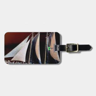 Boats under Sail Luggage Tag