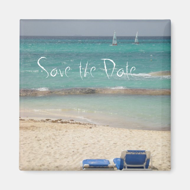 boatsretouched, Save the Date Magnet (Front)