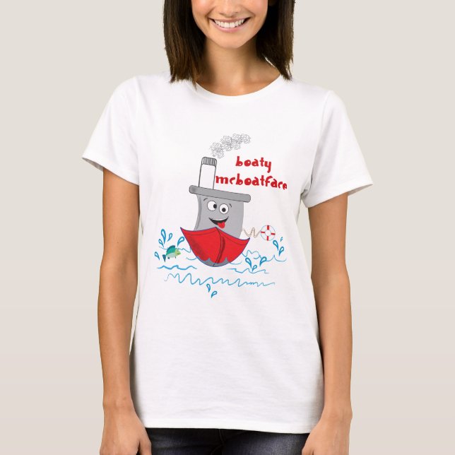 Boaty McBoatface T-Shirt (Front)