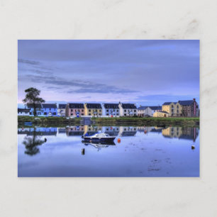 Boatyard Reflections Postcard