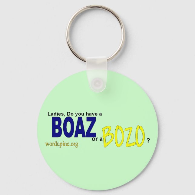 Boaz Keychain (Front)