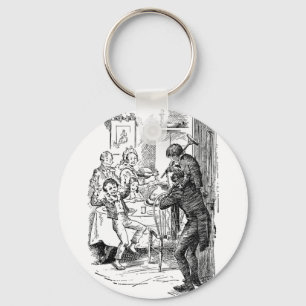 Bob and Tiny Tim Key Ring