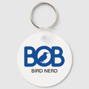 Bob Bird Nerd Key Ring