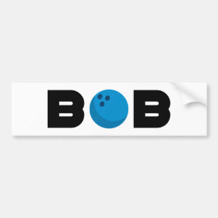 Bob bowling bumper sticker
