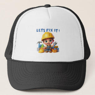 Bob Builder Fix It Trucker Hat