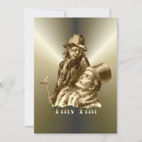 Bob Cratchit and Tiny Tim Christmas Carol