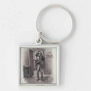 Bob Cratchit and Tiny Tim, from 'Charles Dickens: Key Ring