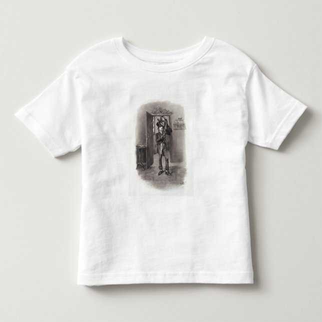 Bob Cratchit and Tiny Tim, from 'Charles Dickens: Toddler T-Shirt (Front)