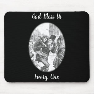 Bob Cratchit Tiny Tim A Christmas Carol Mouse Pad