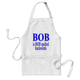Bob is Bob backwards Standard Apron