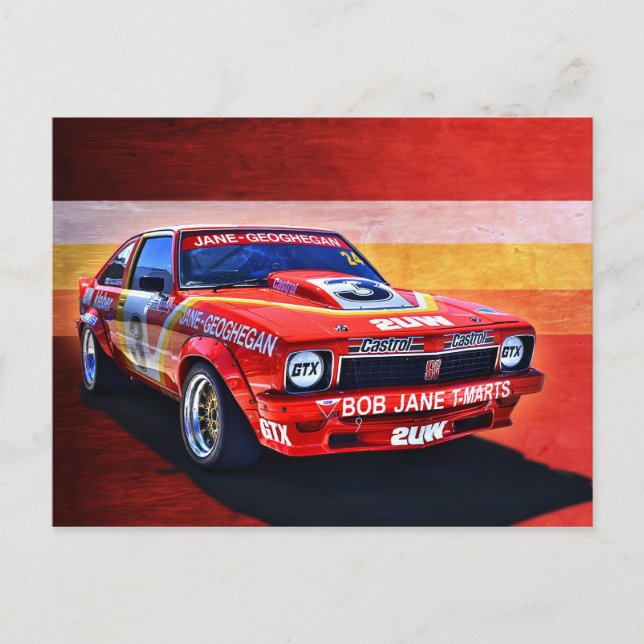 Bob Jane A9X Postcard (Front)