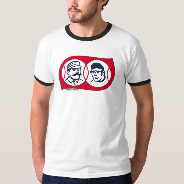 Bob Laughlin Baseball Nostalgia Logo T-Shirt (Front)