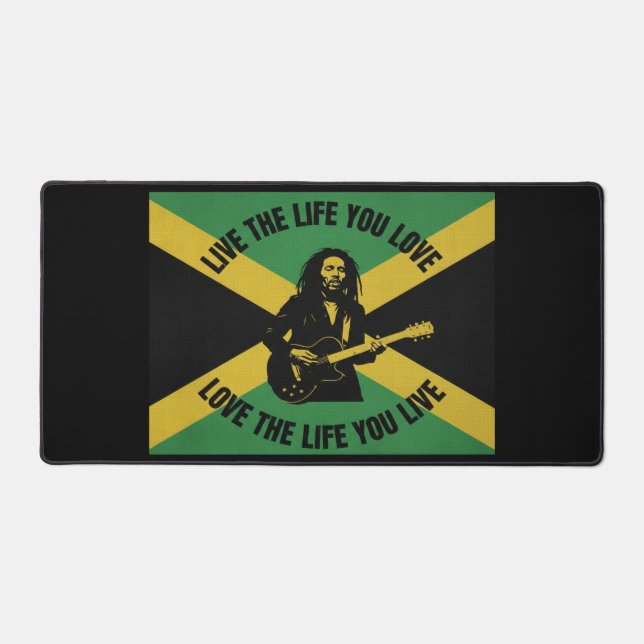 Bob Marley Desk Mat (Front)