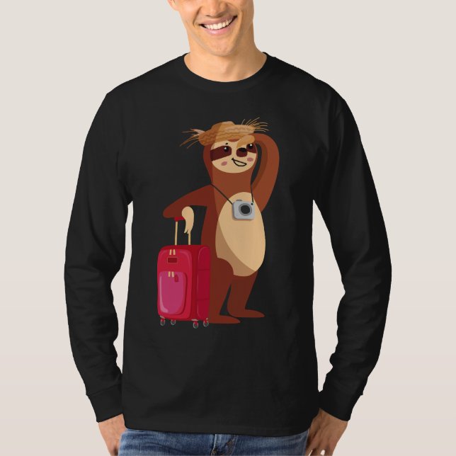 Bob Sloth Travels T-Shirt (Front)