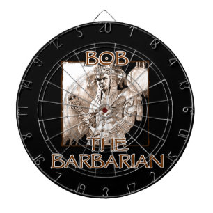 Bob, The Barbarian Dartboard