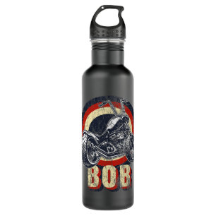 Bob the Bobber Customised Chop Motorcycle Bikers V 710 Ml Water Bottle