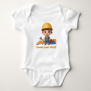 Bob The Builder Boys Action Baby Bodysuit