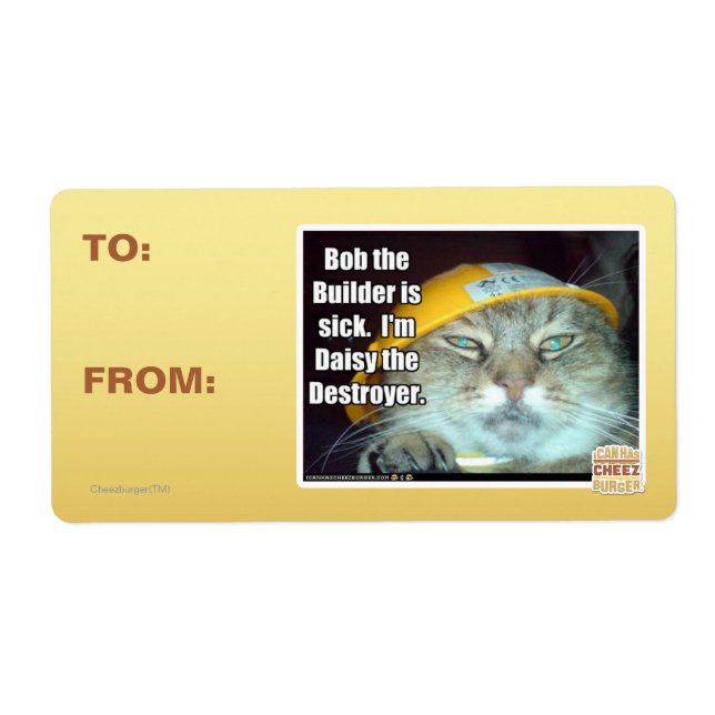 Bob the Builder is sick (Front)