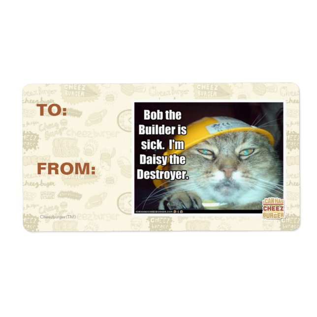 Bob the Builder is sick (Front)