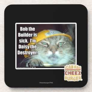 Bob the Builder is sick Coaster