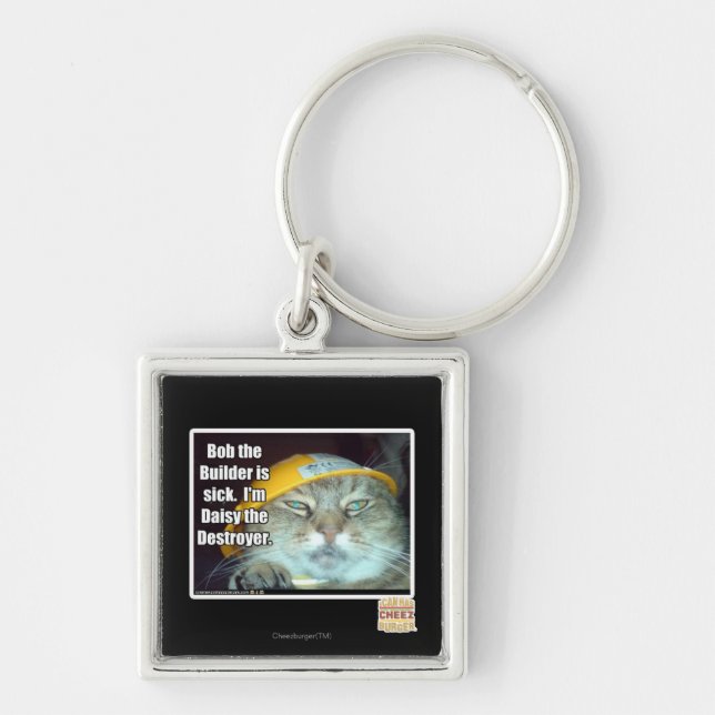 Bob the Builder is sick Key Ring (Front)