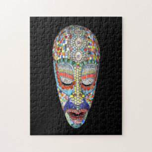 Bob, Why the Long Face? Mosaic Mask Jigsaw Puzzle