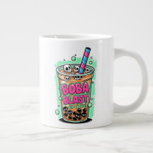 Boba Blast – Sip or Die! Jumbo Specialty Mug