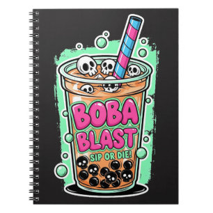 Boba Blast – Sip or Die! Notebook