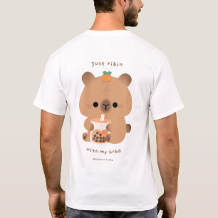 Boba Capybara T-Shirt