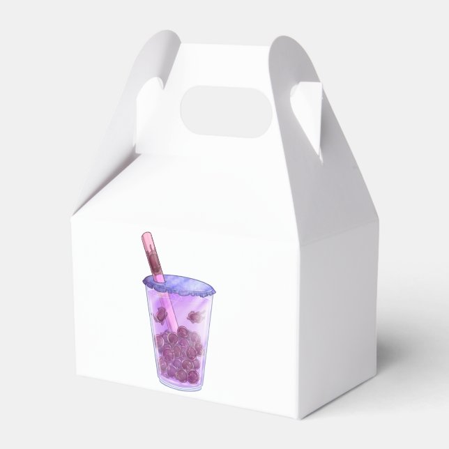 Boba Cats Favour Box (Front Side)