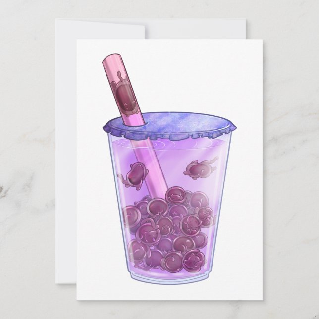 Boba Cats Thank You Card (Front)