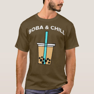 Boba & Chill Bubble Tea Premium T-Shirt