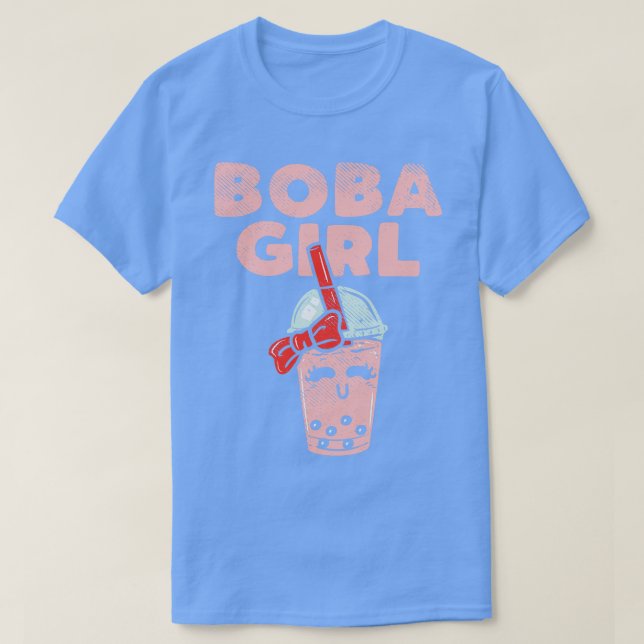 Boba Girl T-Shirt (Design Front)