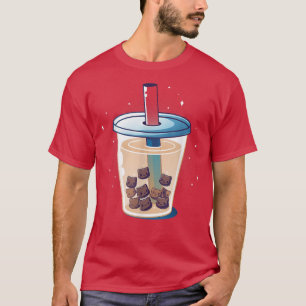 Boba Kitties Anime Cats Boba Tea Bubble Japanese K T-Shirt