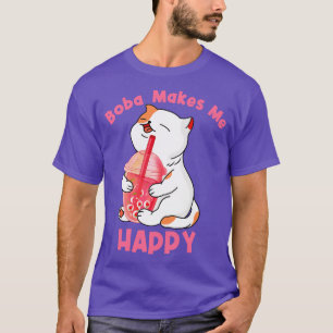 Boba Makes Me Happy T-Shirt