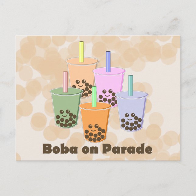 Boba on Parade Postcard (Front)