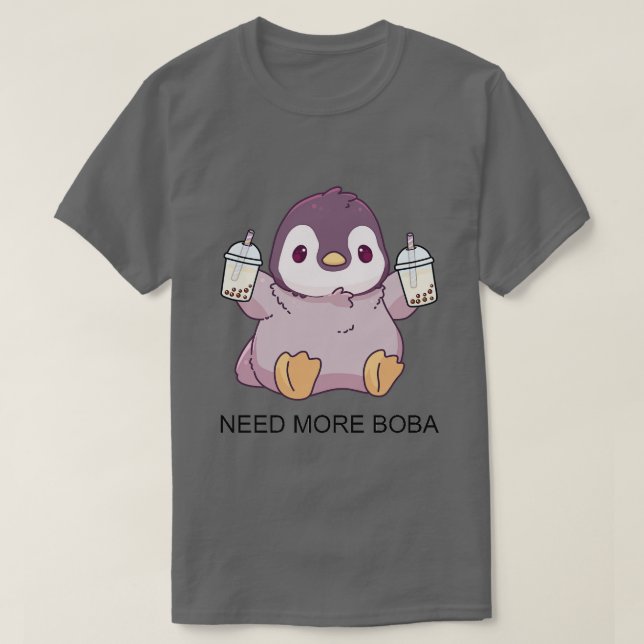 Boba Pengu T-Shirt (Design Front)