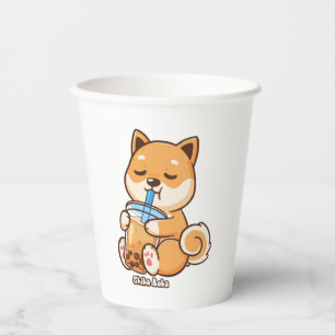Boba Shiba Boba Shiba Boba Shiba 1 Paper Cups