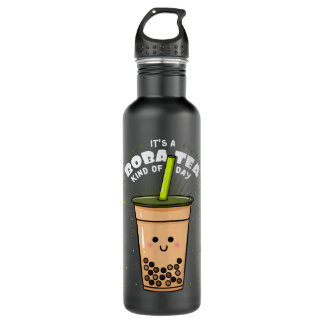 Boba Tapioca Pearls Tea-Based Drink Bubble Milk Te 710 Ml Water Bottle